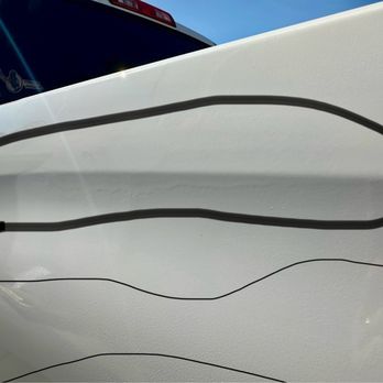 Prestige Auto Reconditioning - Paint runs, and specks from overspray. Feels like sandpaper - Mobile Dent Repair Near Me