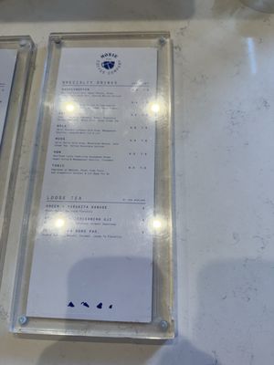 Menu photo 3 Moxie Coffee Phoenix, AZ