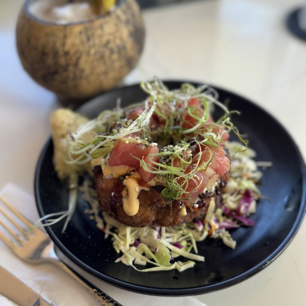 Coco Deck - Poke Donut! - Mexican Near Me - Lahaina, Hawaii