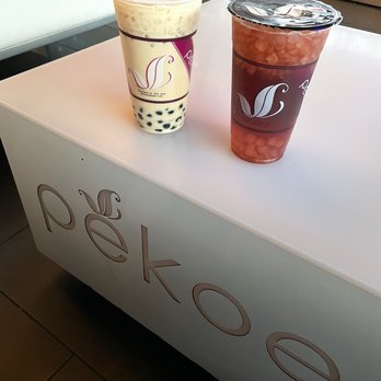 Pekoe - Jasmine milk tea + raspberry - Coffee & Tea Near Me - San Jose, California Pekoe - Jasmine milk tea + raspberry - Coffee & Tea Near Me - San Jose, California