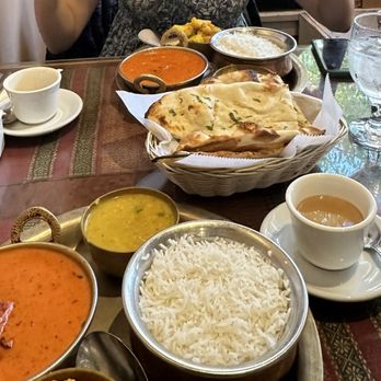 Tibet Nepal House - Lamb Tikka Masala, garlic naan, and chai - Himalayan/Nepalese Near Me - Pasadena, California