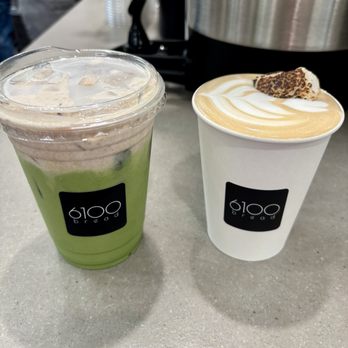 61hundred Bread - Matcha & sweet potato latte - Bakeries Near Me - Santa Ana, California