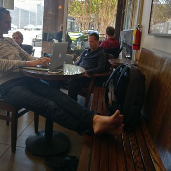 Peet's Coffee - PSA: the seats are for your butt, not your nasty feet - Coffee & Tea Near Me - San Francisco, California Peet's Coffee - PSA: the seats are for your butt, not your nasty feet - Coffee & Tea Near Me - San Francisco, California