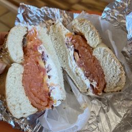 Lox bagel - great