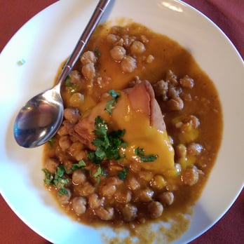 Jolly's Indian Bistro - The samosa was actually OK. Way too much cilantro for people who asked for NO cilantro... - Indian Near Me - Vancouver, British Columbia
