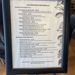 Seasonal menu Seasonal menu