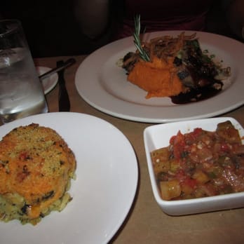 Wisteria - Pork tenderloin, mac and cheese, and green tomato and okra ragout. - New American Near Me - Atlanta, Georgia Wisteria - Pork tenderloin, mac and cheese, and green tomato and okra ragout. - New American Near Me - Atlanta, Georgia