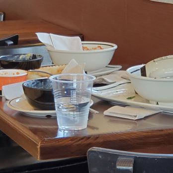Corner Bakery Cafe - Tables not cleared - Sandwiches Near Me - Irvine, California