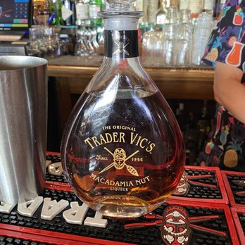 Trader Vic's - Bottle of their macadamia nut liquor - Hawaiian Near Me - Emeryville, California