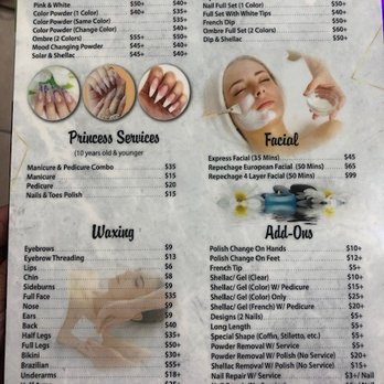 QT Nail Bar - Menu as of August 2022 - Nail Salons Near Me - Houston, Texas QT Nail Bar - Menu as of August 2022 - Nail Salons Near Me - Houston, Texas