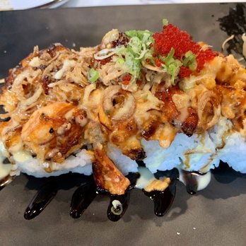 Akami Sushi Bar - The Ocean Delight roll was delicious, incredibly unique, and very filling. - Sushi Bars Near Me - Apex, North Carolina Akami Sushi Bar - The Ocean Delight roll was delicious, incredibly unique, and very filling. - Sushi Bars Near Me - Apex, North Carolina
