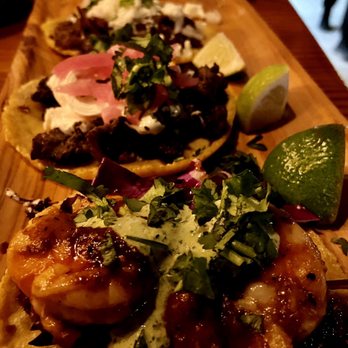 Conmigo - 1 Spicy Shrimp Taco 1 Short Rib Taco - Cocktail Bars Near Me - New York, New York