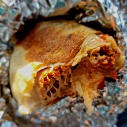 Joe's Pizza & Subs - Inside the sausage roll