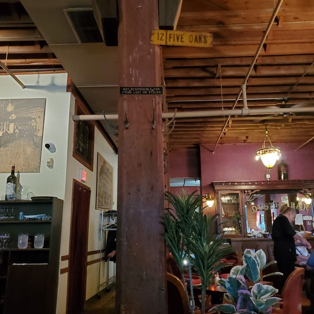 Jay's Seafood - I love the coat hooks on the beams - Seafood Near Me - Dayton, Ohio Jay's Seafood - I love the coat hooks on the beams - Seafood Near Me - Dayton, Ohio