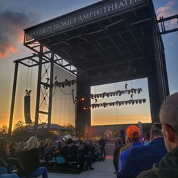 Sunset at Hayden Homes Amphitheater