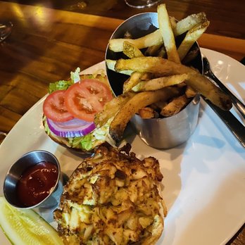 Keystone Korner - Crabcake sandwich and fries - Jazz & Blues Near Me - Baltimore, Maryland Keystone Korner - Crabcake sandwich and fries - Jazz & Blues Near Me - Baltimore, Maryland