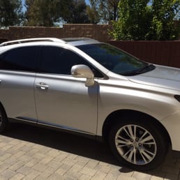 Lexus RX350 with 20% tint on all windows. Lexus RX350 with 20% tint on all windows.