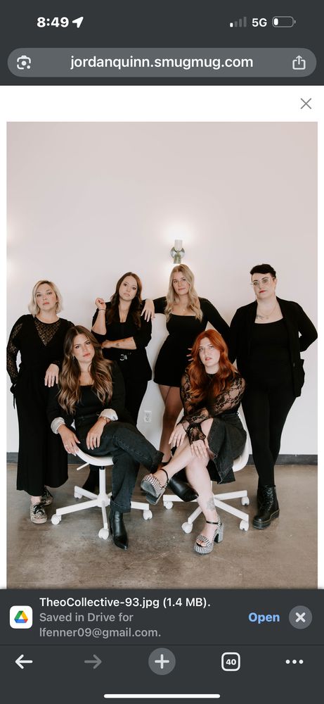 Lauren Kellond - Theo Salon Logo