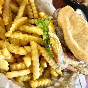 Paddy McGown's - a sandwich and french fries - Irish Near Me - Omaha, Nebraska