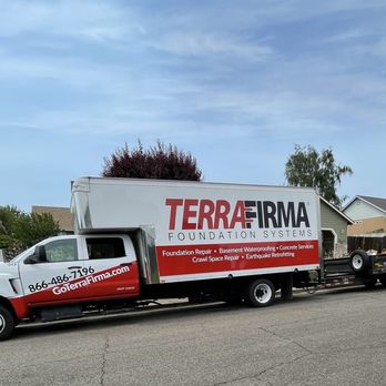 TerraFirma - Truck and trailer for TerraFirma - Waterproofing Near Me - Roseburg, Oregon