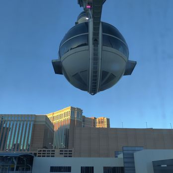 The High Roller - View of one of the pods from one of the pods - Amusement Parks Near Me - Las Vegas, Nevada