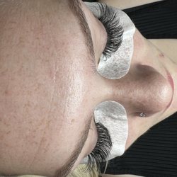 Bombshell Salon & Boutique - Lash retention is superb.  This is at two weeks