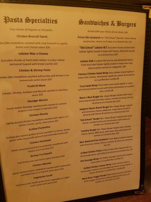 Menu photo 3 Old School Bar & Grill Windham, NH