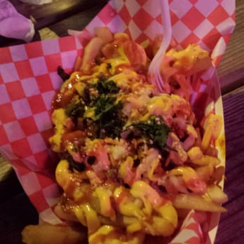 Chi'Lantro - Kimchee chicken fries - Korean Near Me - Austin, Texas Chi'Lantro - Kimchee chicken fries - Korean Near Me - Austin, Texas