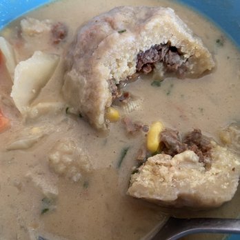 El Barquito - The bolas are too dry. But rest of soup is good - Latin American Near Me - Lodi, New Jersey