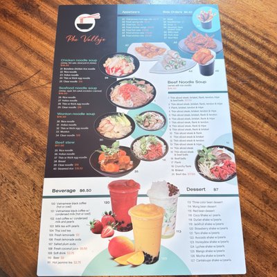 Menu photo 2 Pho Vallejo Noodle House Vallejo, CA Menu photo 2 Pho Vallejo Noodle House Vallejo, CA