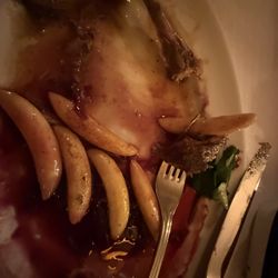Brasserie Bodu - Duck leg lunch special. Sehr lecker Nothing left.
