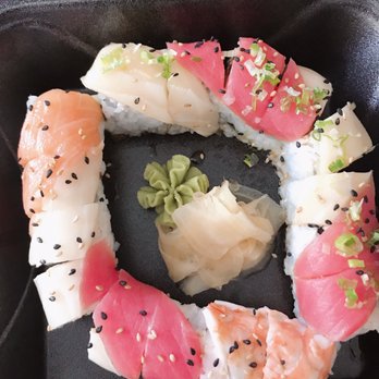 Aki Sushi - Rainbow and candy cane - Sushi Bars Near Me - Oldsmar, Florida