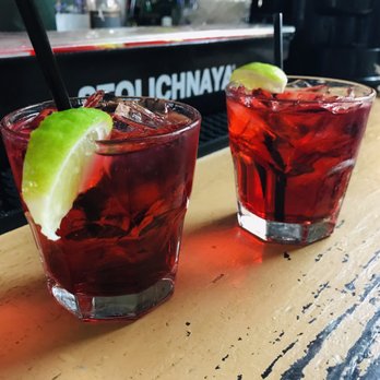 J King Neptunes - Vodka cranberry has green yeah! Happy St paddy's day!!! Lol - Dive Bars Near Me - Sunset Beach, California