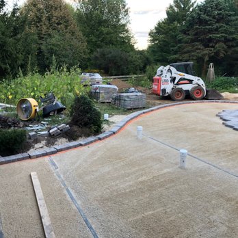 Diaz Landscape  Construction - Jorge had to work around these septic pipes. All good. - Landscaping Near Me - Madison, Wisconsin