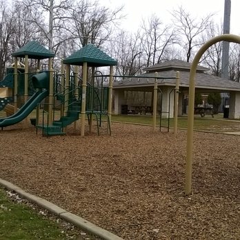 Lee Road Park - the playground near the shelter was in good condition - Parks Near Me - Indianapolis, Indiana