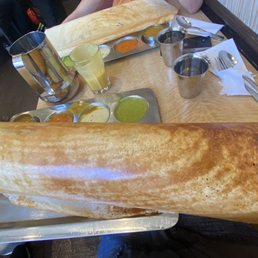 Paper Masala Dosa Paper Masala Dosa