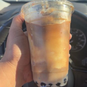 Asian Kitchen - Coconut cream Vietnamese coffee with Boba - Vietnamese Near Me - Hammond, Indiana