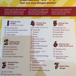 Build your own burger!