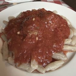 Homemade gnocchi