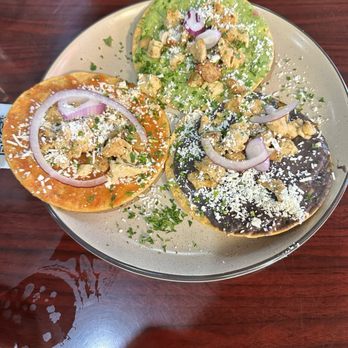 Cafe Antigua - Tostada TRIO - Latin American Near Me - Oklahoma City, Oklahoma Cafe Antigua - Tostada TRIO - Latin American Near Me - Oklahoma City, Oklahoma