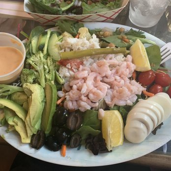 Hurricane Ron’s - Crab and Shrimp Louie Salad - Seafood Near Me - Astoria, Oregon Hurricane Ron’s - Crab and Shrimp Louie Salad - Seafood Near Me - Astoria, Oregon