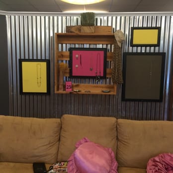 Headcase - Comfy couch to wait on - Hair Salons Near Me - Apex, North Carolina