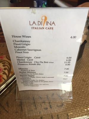 Menu photo 5 La Divina Italian Cafe Baton Rouge, LA