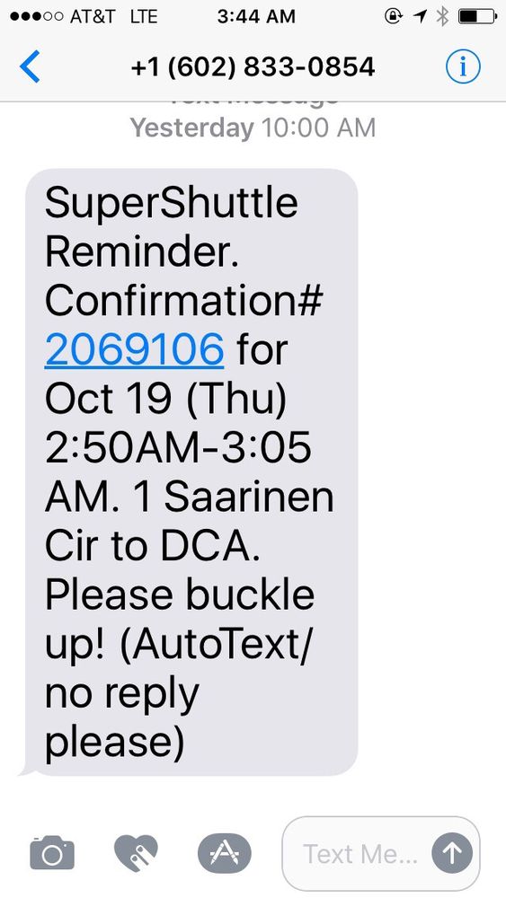 SUPER SHUTTLE Updated September 2024 76 Reviews Dulles, Virginia