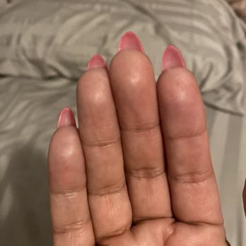 Infinite Nails And Spa - This was before I even them out. Definitely not the same length - Nail Salons Near Me - Lynwood, California Infinite Nails And Spa - This was before I even them out. Definitely not the same length - Nail Salons Near Me - Lynwood, California
