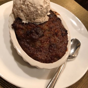 Hibiscus - Warm Banana Bread Pudding with Vanilla Bean Ice Cream - American Near Me - Clearwater, Florida Hibiscus - Warm Banana Bread Pudding with Vanilla Bean Ice Cream - American Near Me - Clearwater, Florida