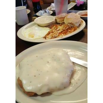 Country Cafe - Kid you not, CFS as big as my head. I never order this and glad it was good! - American Near Me - Irving, Texas