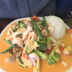 Pho Viet Nam - Hühnchen mit scharfer Kokosmilch-Sauce