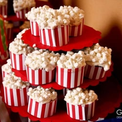 Sugarlicious - Popcorn Theme Cupcakes come to REALITY....