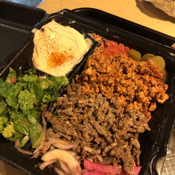 Fufu's Mid East Grill - Mixed shawarma plate - Mediterranean Near Me - Riverside, California